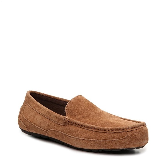 Ugg Alder Suede Slip On‎ Shoe Slipper Tan Size 10